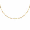 Gold-Kette-Halskette-Mond-Stern-18k-Gold