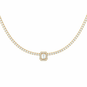 collier élégant-diamant-tennis-eternel-émérald