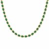 collier en forme de poire avec des pierres précieuses-seraphine