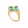 floraler Edelstein-Ring-Aava-Ring-18k-gold