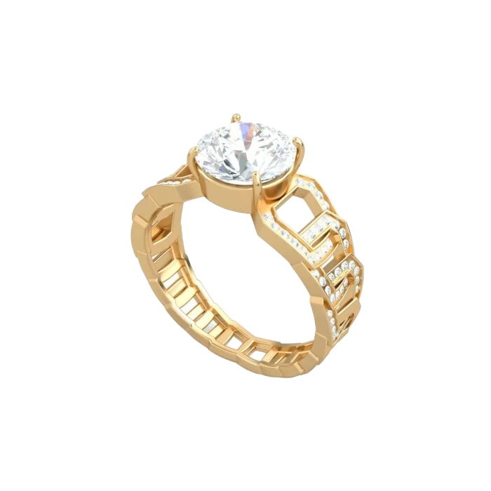 anelli di diamanti-centrotavola-clovis-18k-oro