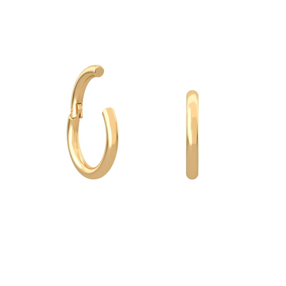 Amalfi Earrings -yellow gold - Aquae Jewels - Exquisite Jewelry