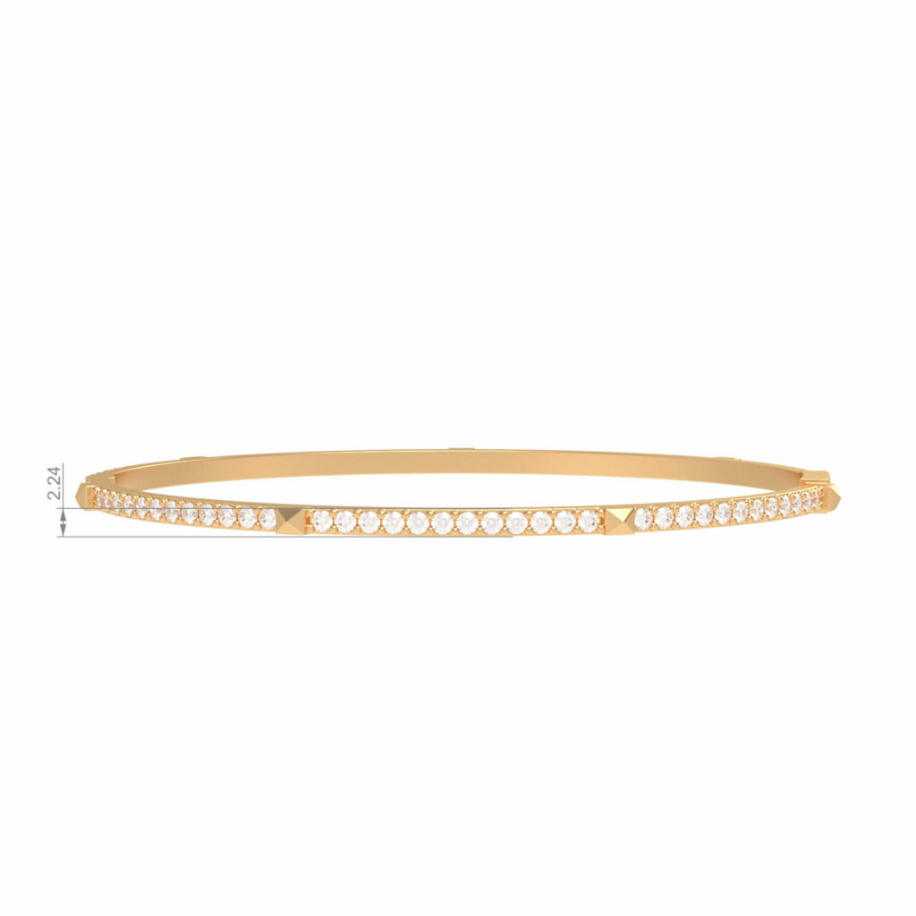 braccialetto diamante-oro-fusione-18k-oro