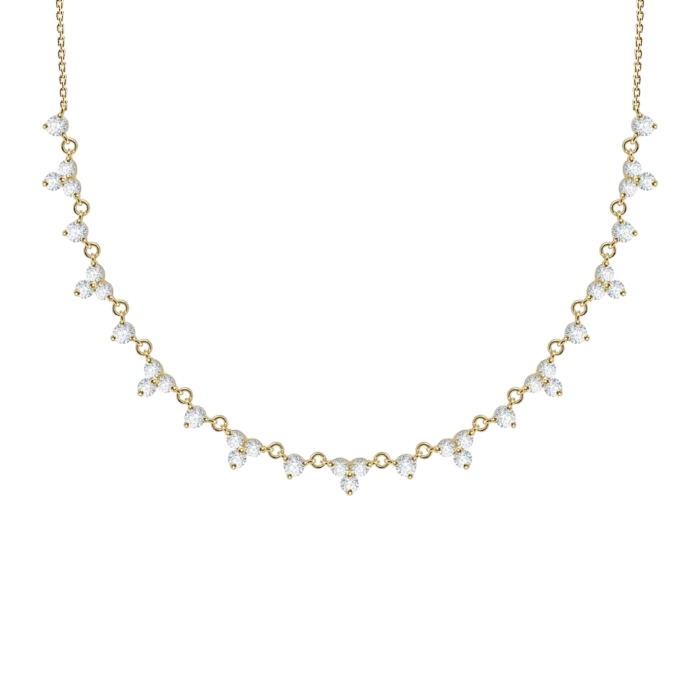 collier fleur de diamant-gala-britney-18k-or