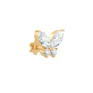 Пирсинг в виде бабочки - Aquae Jewels - Изысканные украшения