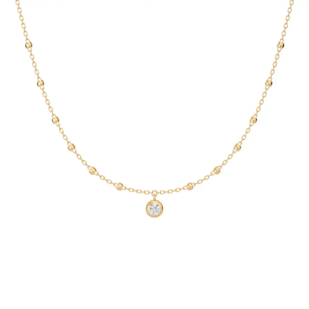 Kareem Choker – Diamond Choker Necklace in 18k Gold