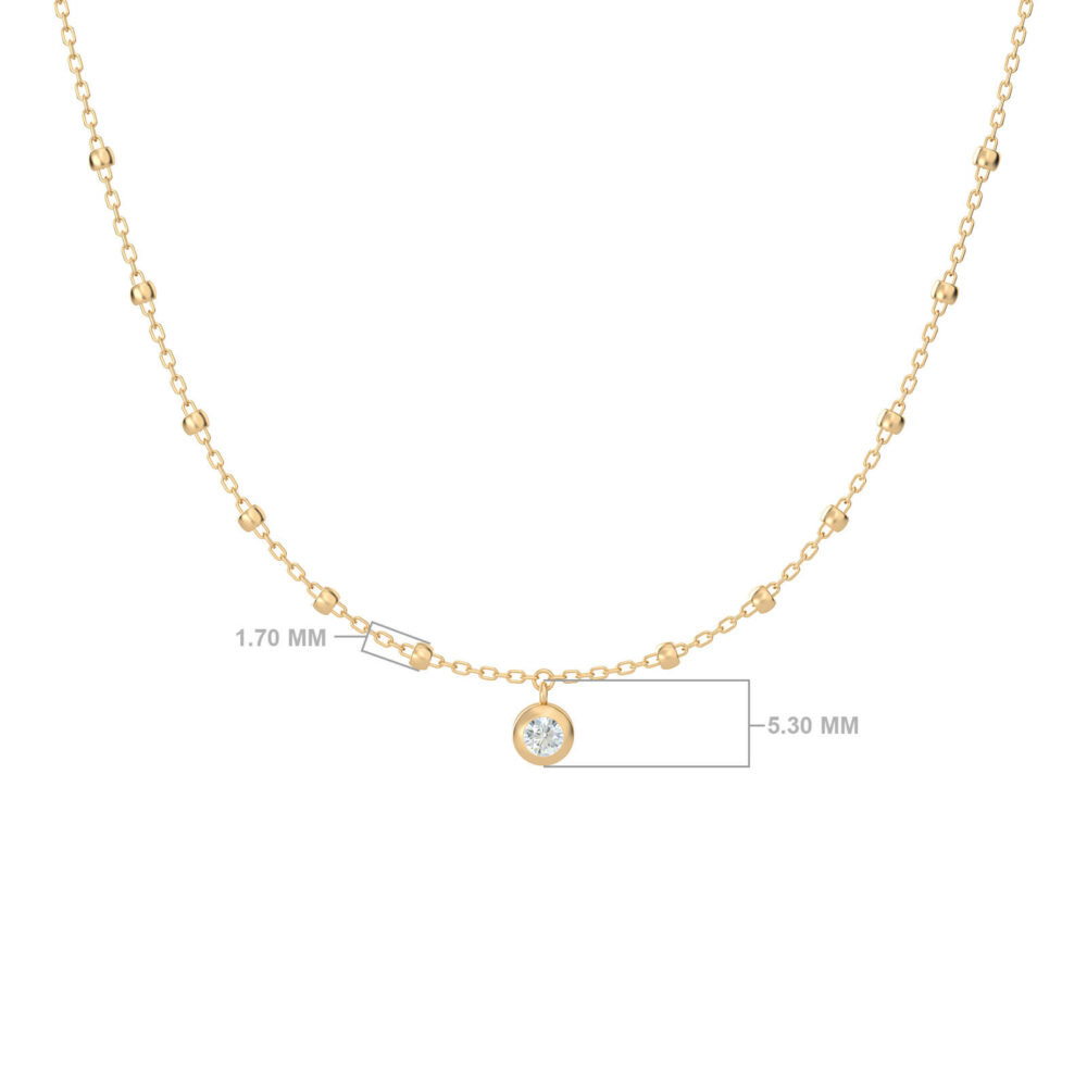 Kareem Choker – Diamond Choker Necklace in 18k Gold