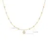 Kareem Choker - Diamant Choker Halskette in 18k Gold