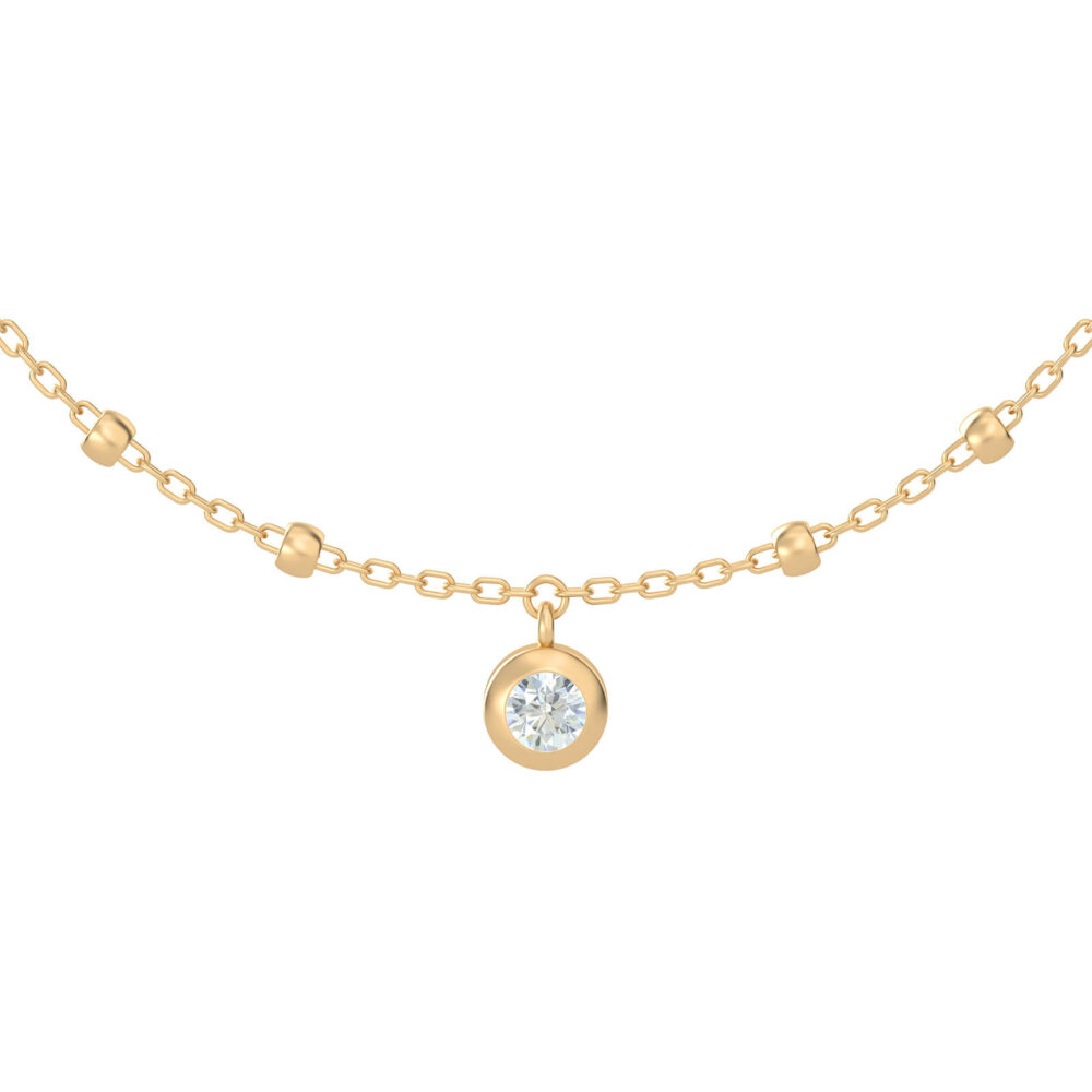 Kareem Choker – Diamond Choker Necklace in 18k Gold