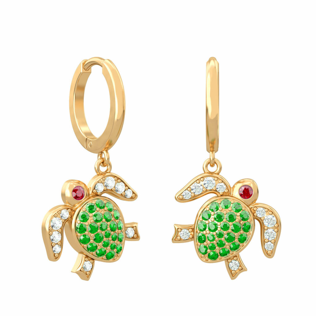 luxury-precious-stone-earrings-hoops-tortoise-earrings-18k-gold