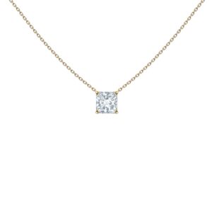 collier diamant pleine taille-18k-or