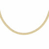 Diamond Chain Choker in 18K Gold with White Diamonds