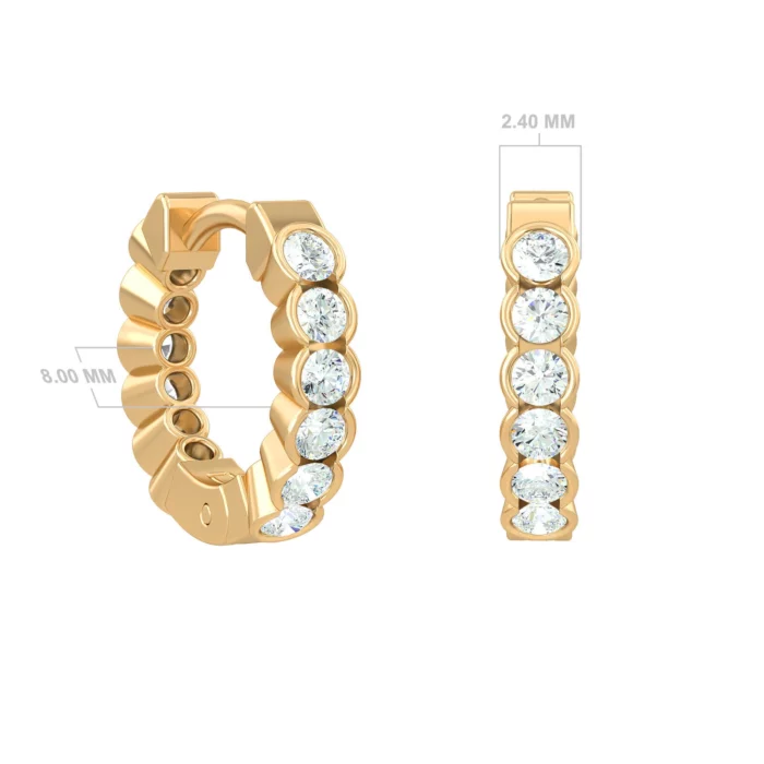 Positano Piercing -gold - Aquae Jewels - Exquisite Jewelry
