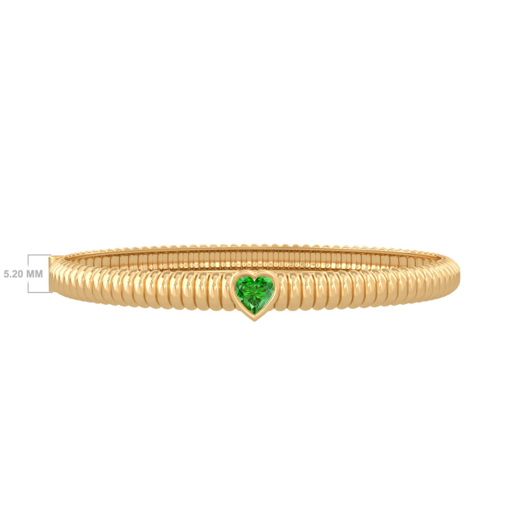 Bangle-Hermes-Heart-EMERALD-Y-SIZE