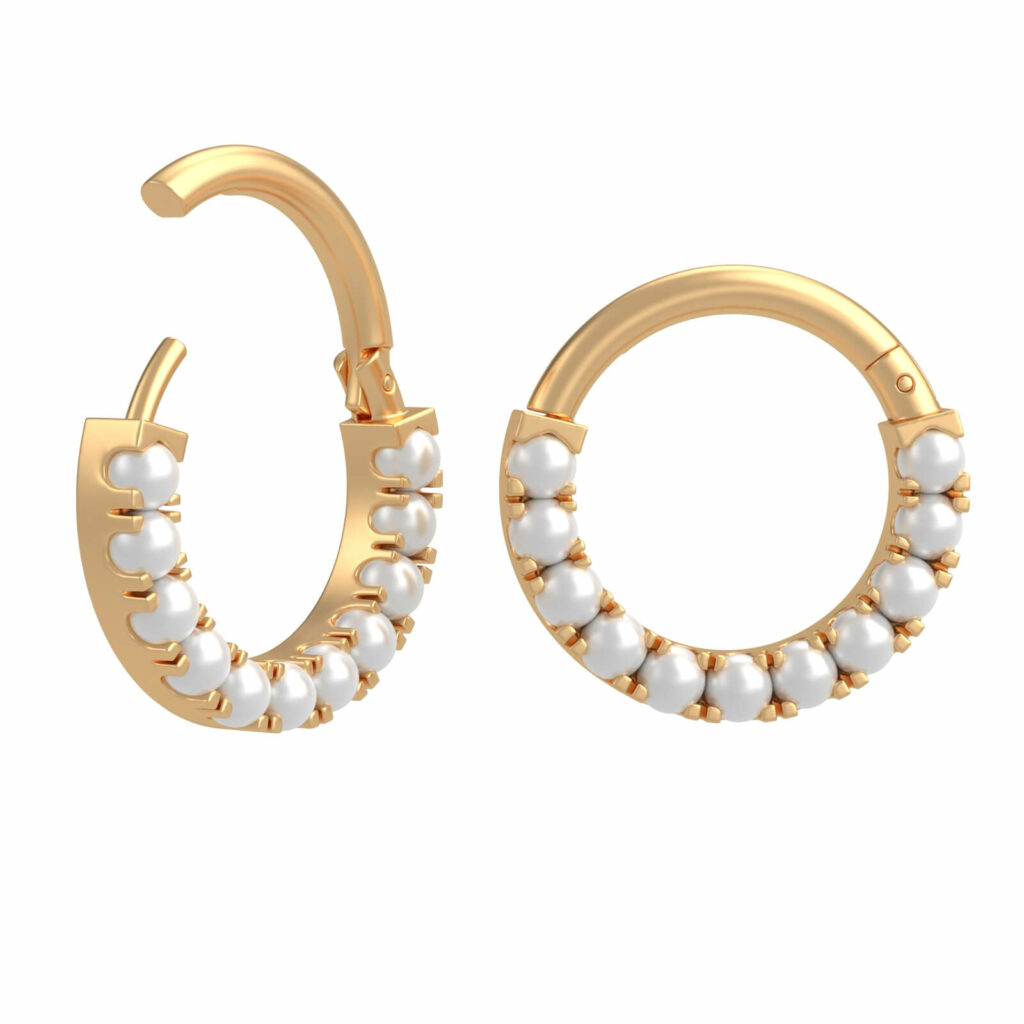 pearl-earrings-gold-pearls-daith-earrings-18k-gold