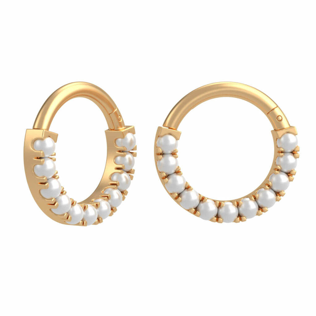 pearl-earrings-gold-pearls-daith-earrings-18k-gold