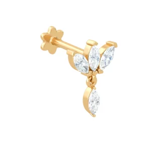 Piercing Marquise Triplet - Aquae Jewels - Exquisite Jewelry