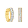 boucles d'oreilles baguette-diamant-or reine-18k-avec-diamants-blancs