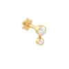 Schwestern Piercing - Gelbgold - Aquae Jewels - Exquisiter Schmuck