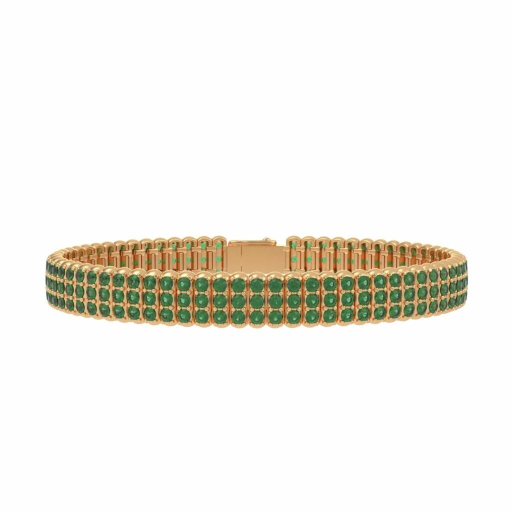 gemstone-tennis-bracelet-james-bond-18k-gold