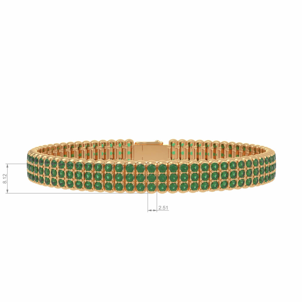 gemstone-tennis-bracelet-james-bond-18k-gold