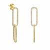 Boucles d'oreilles pendantes en diamant - boucles d'oreilles pendantes en diamant - boucles d'oreilles pendantes en diamant - boucles d'oreilles pendantes en diamant - boucles d'oreilles en or - 18k