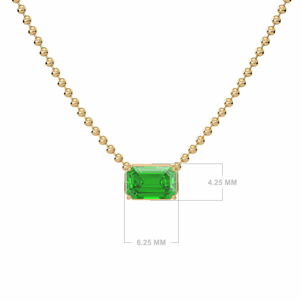 Necklace Emerald EMERALD Y SIZE