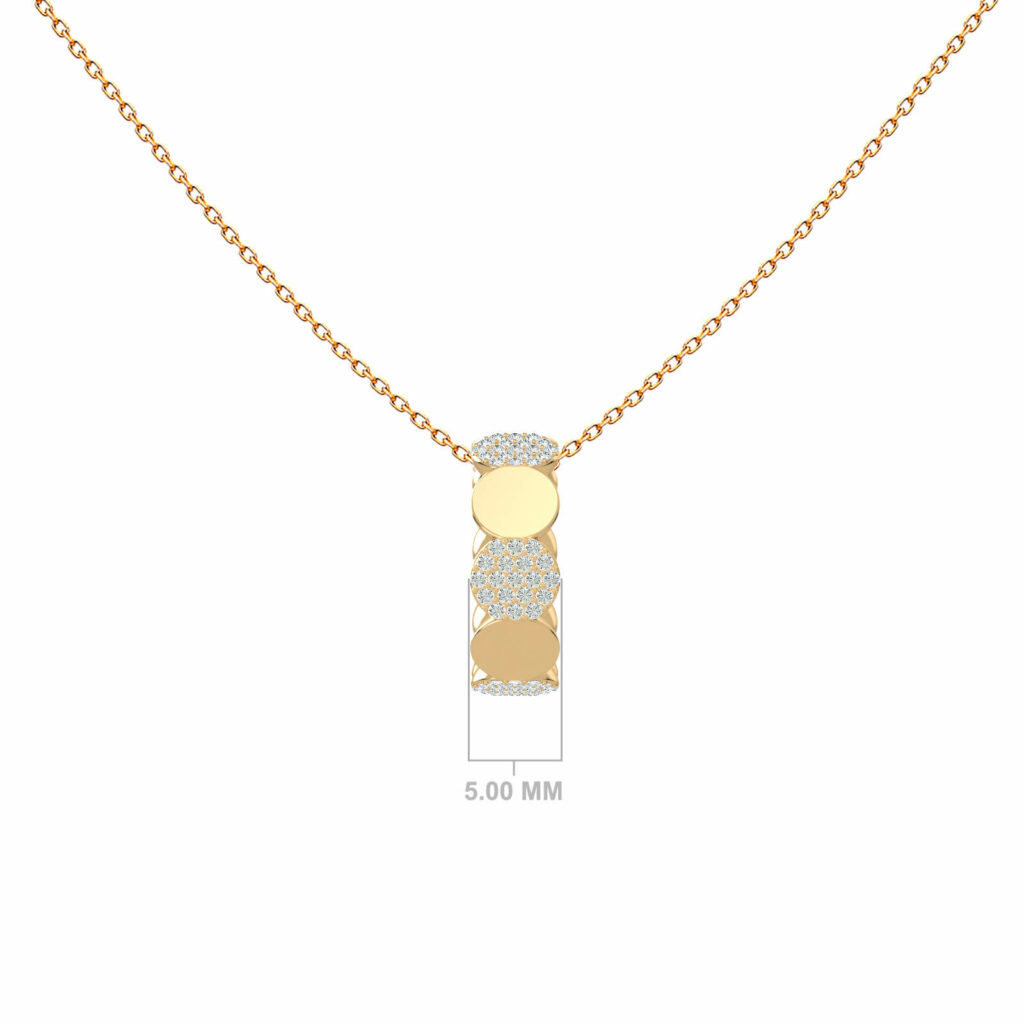 lusso-diamante-collana-cassandra-dischi-oro