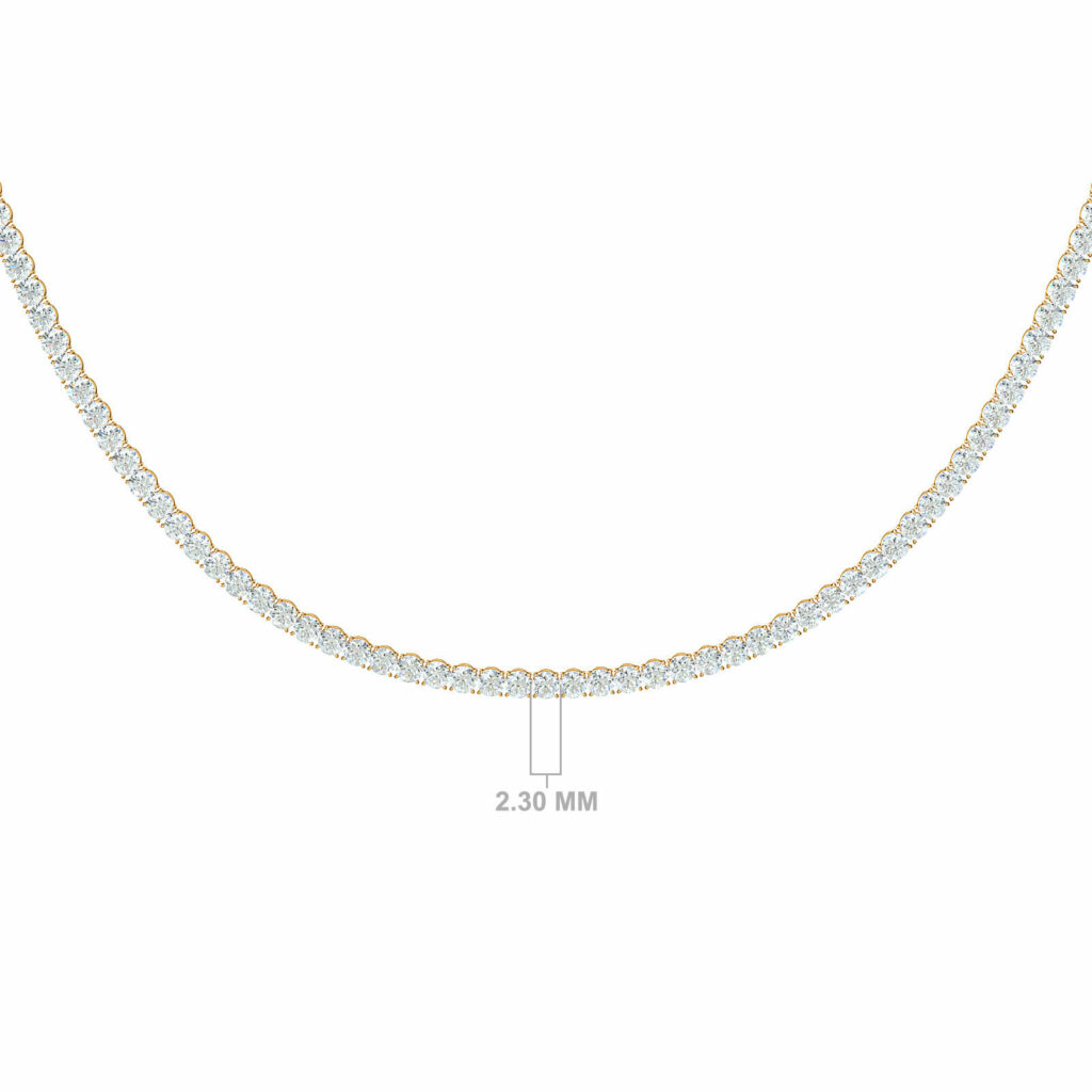 luxe-diamant-collier-tennis-reine-18k-or