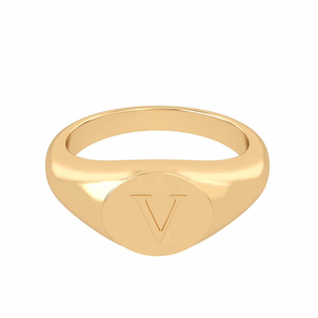 Ring Signet 8.76 Y (front view) 2