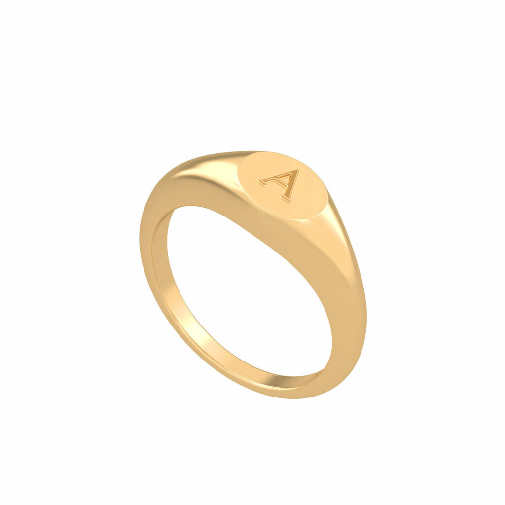 anello-firma in oro-aristocratico-18k-oro