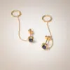 505 95 127 Black Diamond Duo Earrings (s) 3