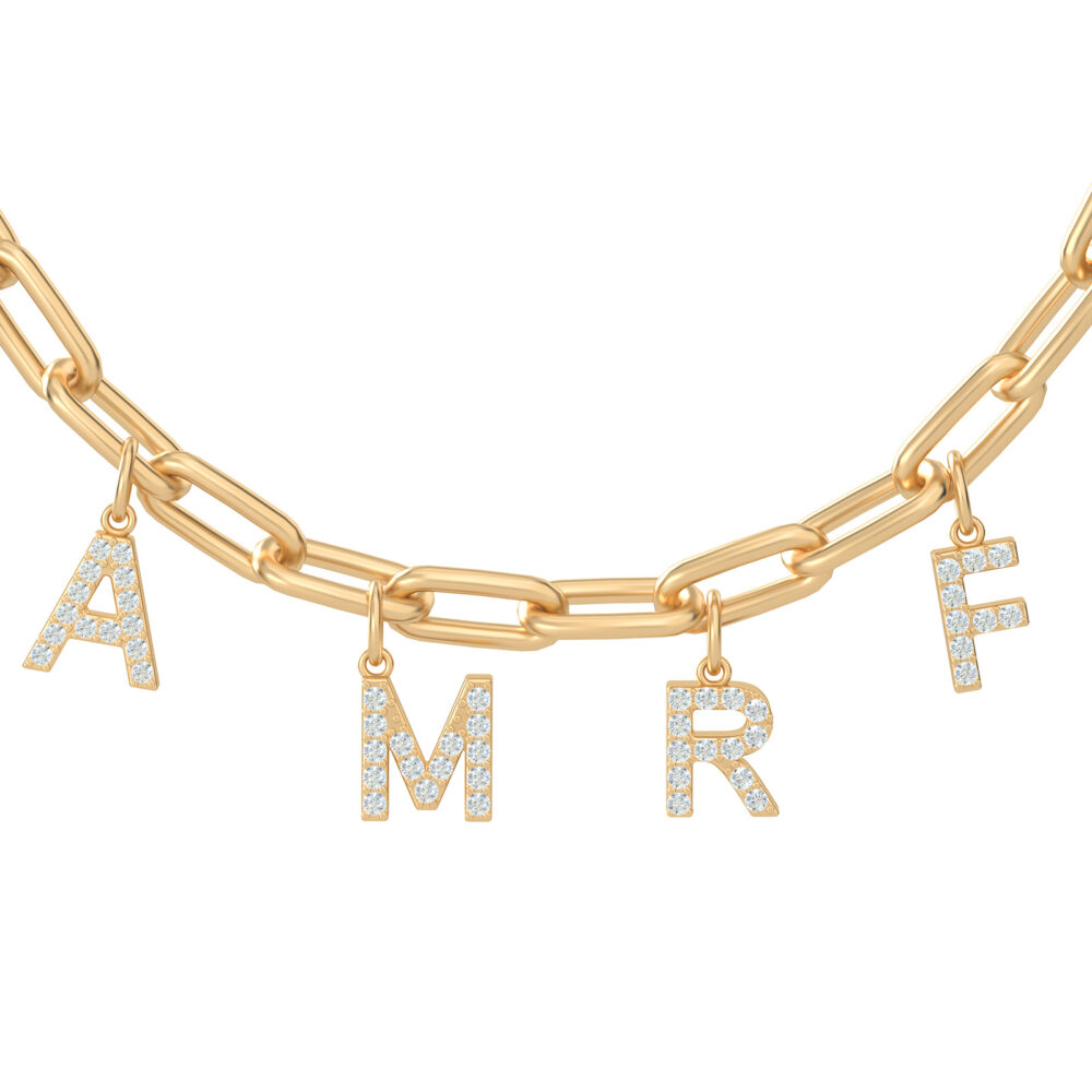 Lettres collier-Y zoom