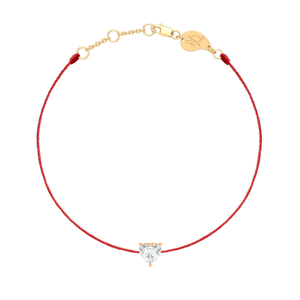 bracciale cuore-diamante-18k-oro