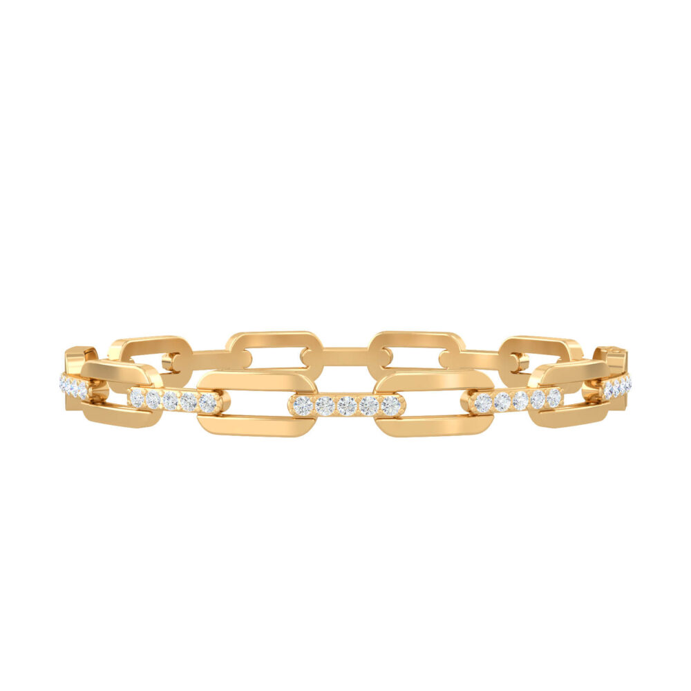 bracciale diamante-oro-vienna-18k-oro