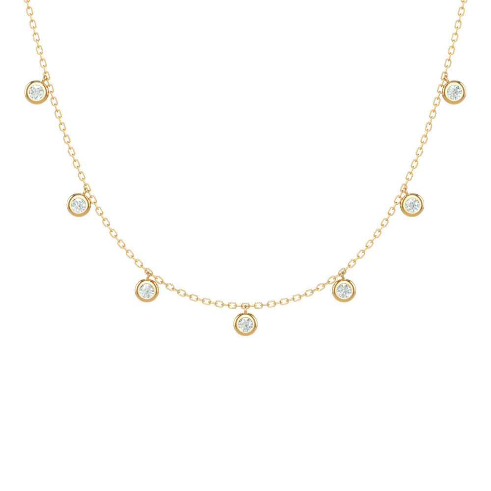 elegante-Diamant-Halskette-Konstellation-Anhänger-18k-gold