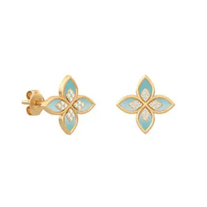 Boucles d'oreilles pierres précieuses-ava-boucles d'oreilles classiques-18k-or