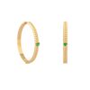 Ohrring-Hermes-Hoops-EMERALD-PAIR-Y