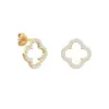 Boucles d'oreilles Trèfle 2 PAIR Y